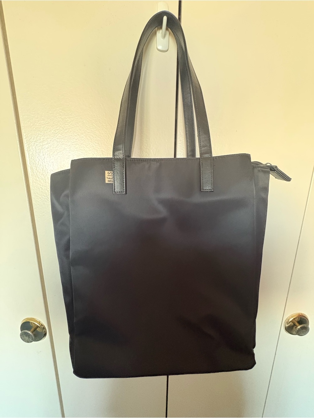 Black BEIS Tote Bag - Sleek Everyday Tote